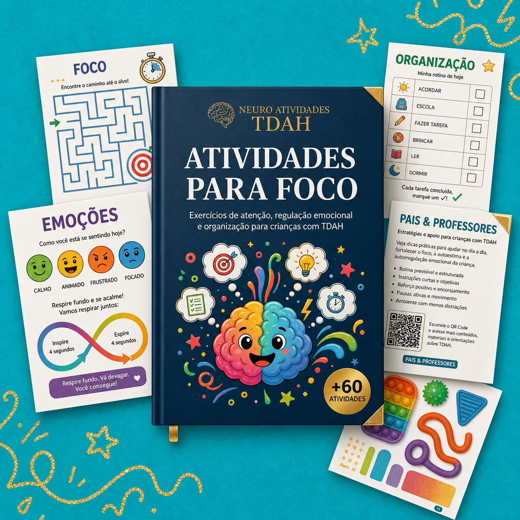 Kit Atividades para o Foco