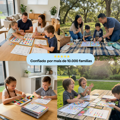 Kit Atividades para o Foco™ +100 Atividades para Estimular Atenção, Foco e Aprendizado